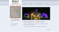 Desktop Screenshot of hanleyandgrason.com